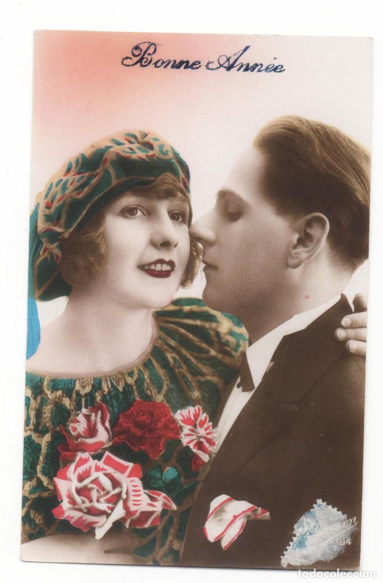 Postales: Postal francesa principios del XX- escrita-Rom&aacute;ntica-
