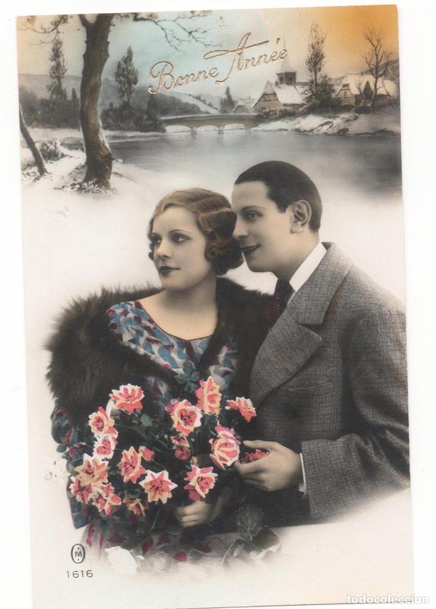 Postais: Postal francesa principios del XX- sin circular-Rom&aacute;ntica-