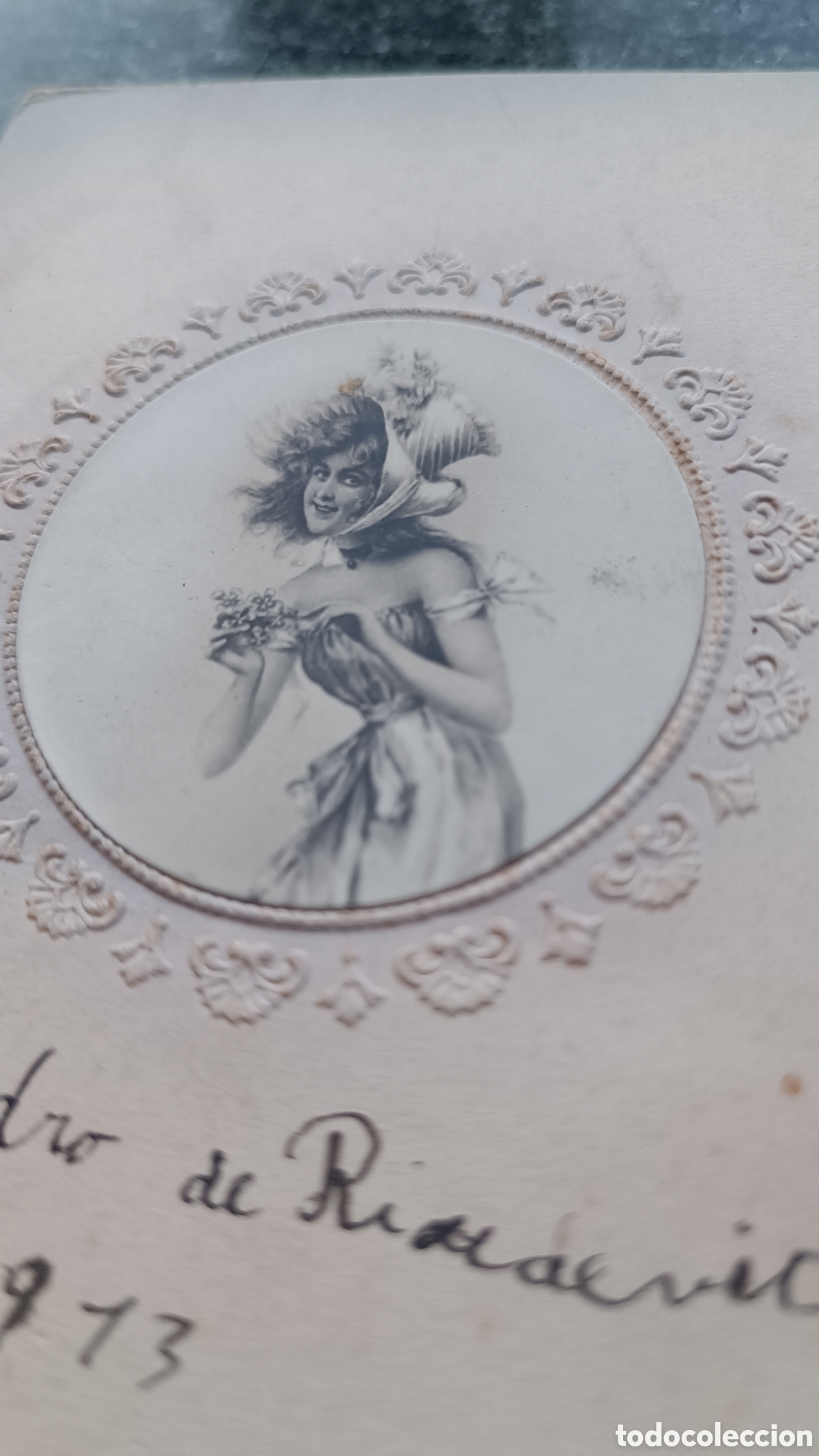 Postales: ANTIGUA POSTAL TROQUELADA DE 1913 - Foto 4