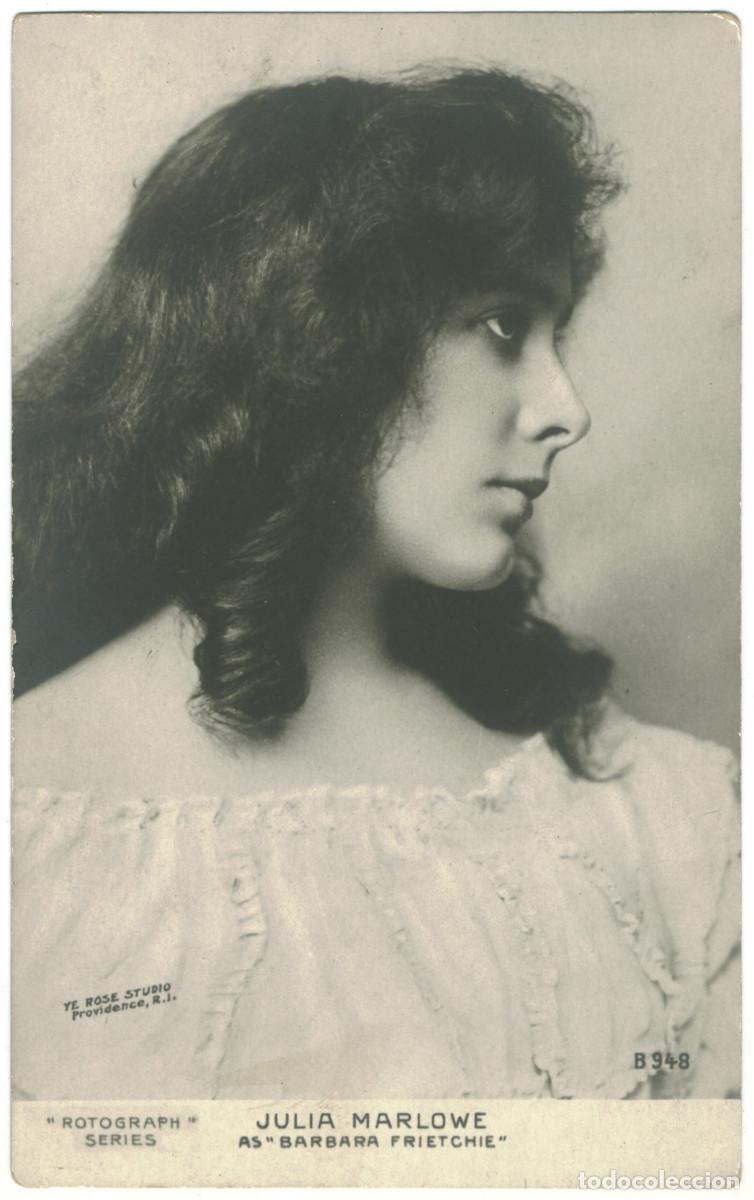 Postkarten: MARLOWE, Julia_Rotograph. B 948. As Barbara Frietche. Photo Ye Rose