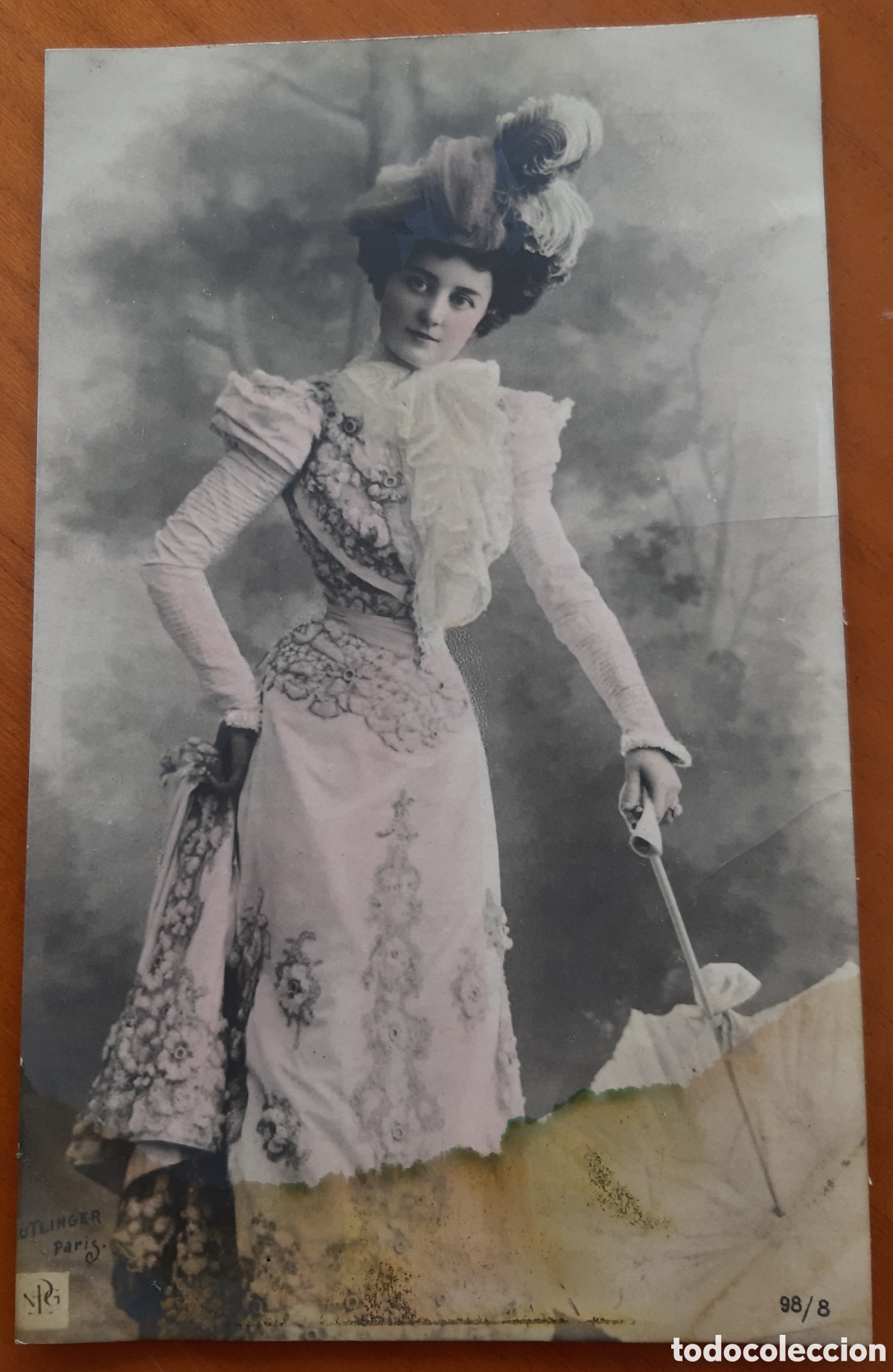 Postkarten: Postal artista de &eacute;poca. Sin escribir. R5050