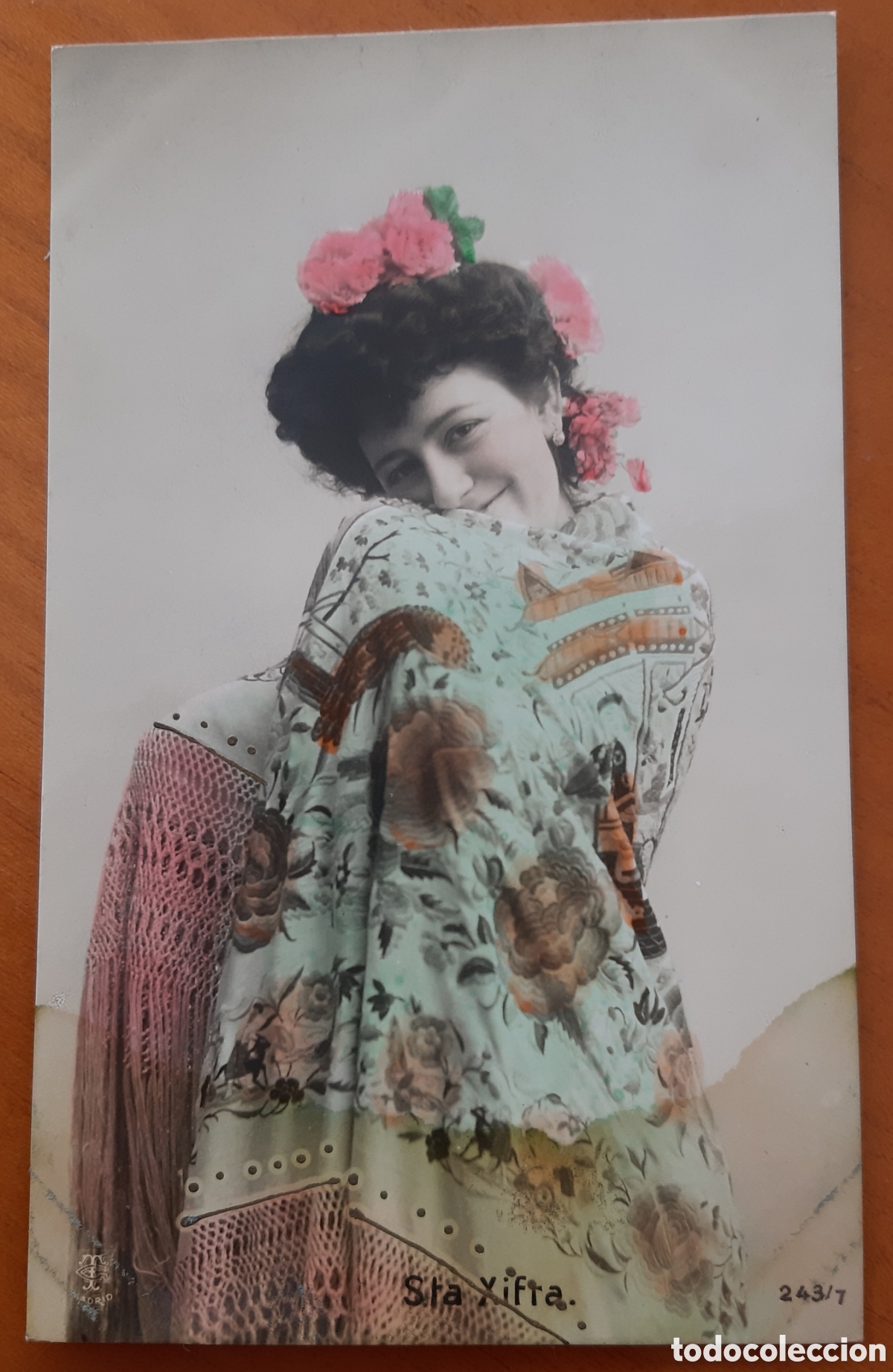Postkarten: Postal Sta. Xifta coloreada. Sin escribir. R5060