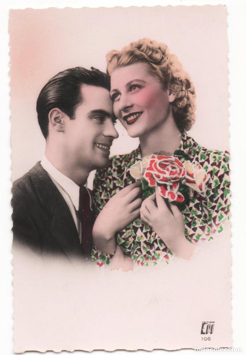 Postcards: Postal francesa a&ntilde;os 40-50- escrita-