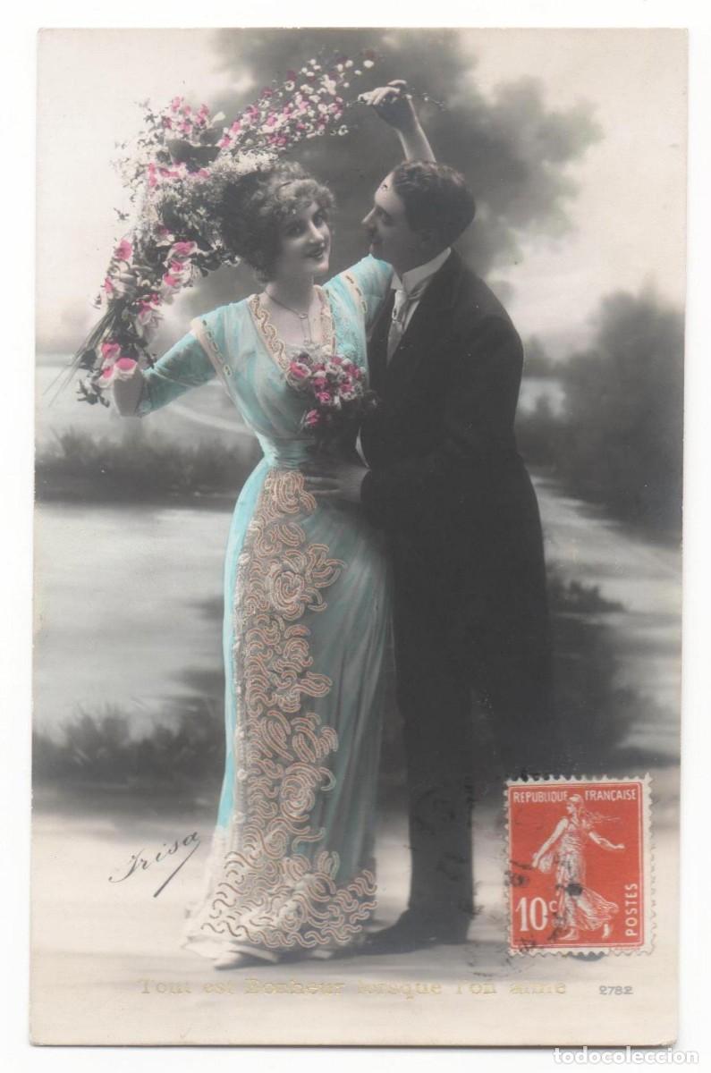 Postcards: Postal francesa principios del XX- circulada-