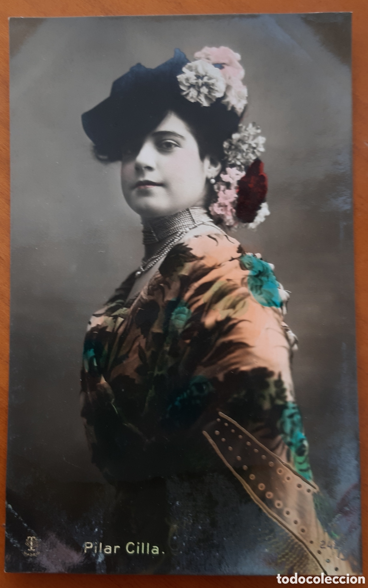 Postales: Postal Pilar Cilla coloreada. Sin escribir. R5062
