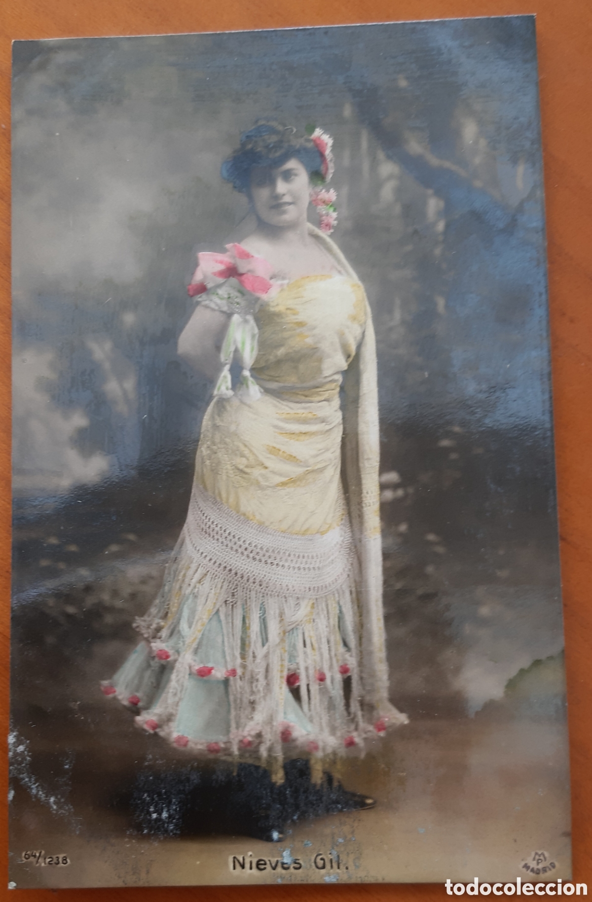 Postales: Postal Nieves Gil coloreada. Sin escribir. R5063