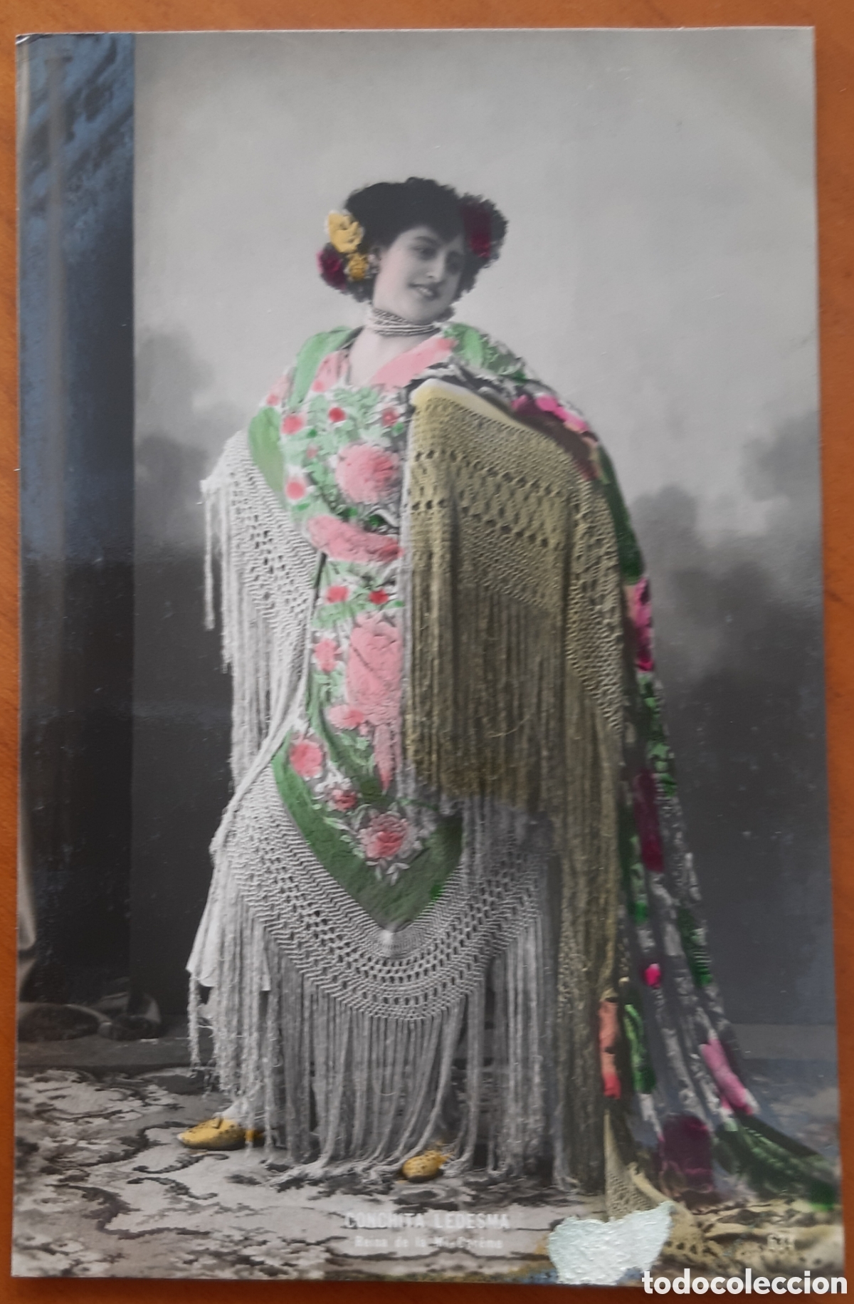 Postales: Postal Conchita Ledesma coloreada. Sin escribir. R5081
