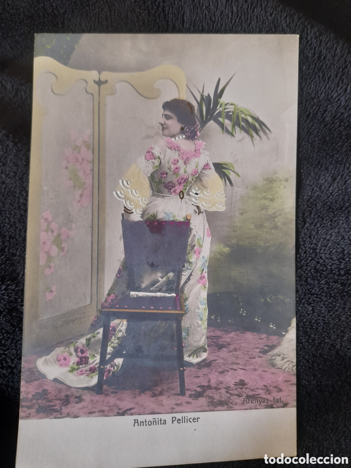 Postales: Antigua postal de la Artista, Anto&ntilde;ita Pellicer, fechada en 1908