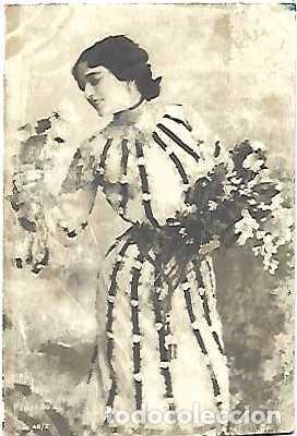 Postkarten: Francia & Marcophilia, Fantasia, Mujer, Ed. Florido Serie 46, Porto a Fontelhas, R&eacute;goa 1906 (3914