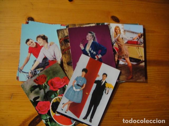 Cartoline: postales galantes - lote de 25 postales