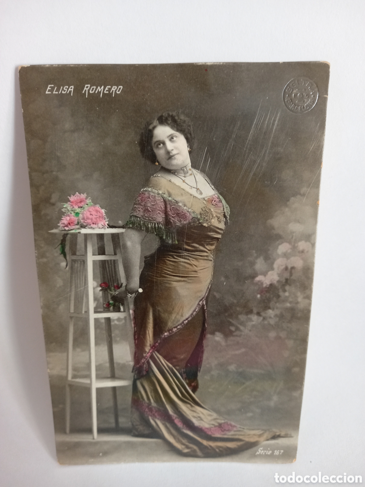 Postales: Postal CUPLETISTA. Elisa Romero