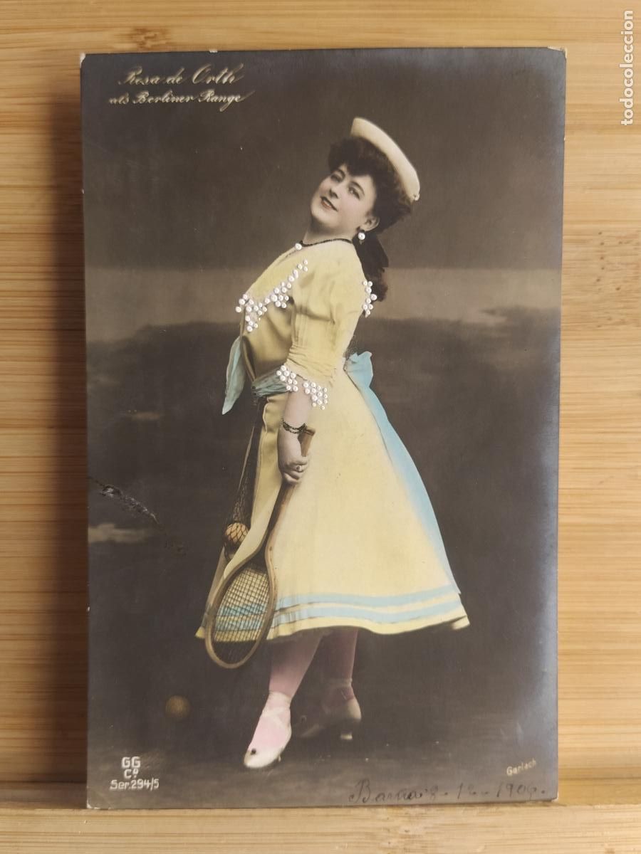 Postais: ROSA DE ORTH ALS BERLINER RANGE - TENIS - FOTOGRAFICA - POSTAL ANTIGUA -(108.541)