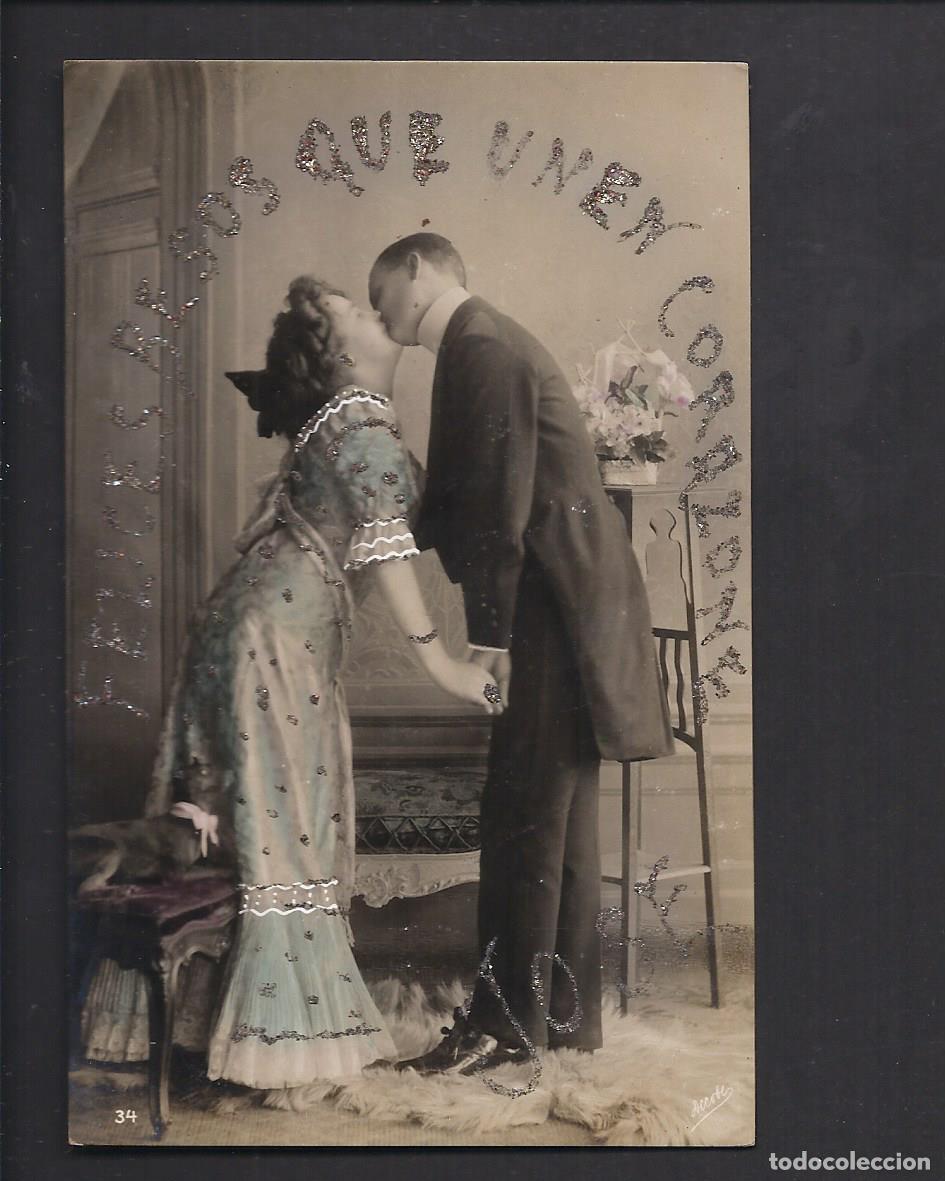 Postais: Antigua postal . Rom&aacute;ntica. 1912