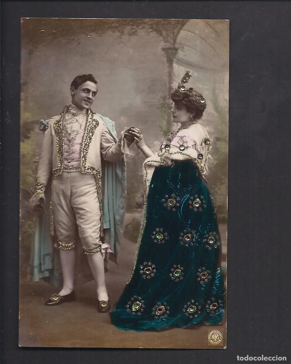 Postales: Antigua postal . Rom&aacute;ntica. - Foto 1