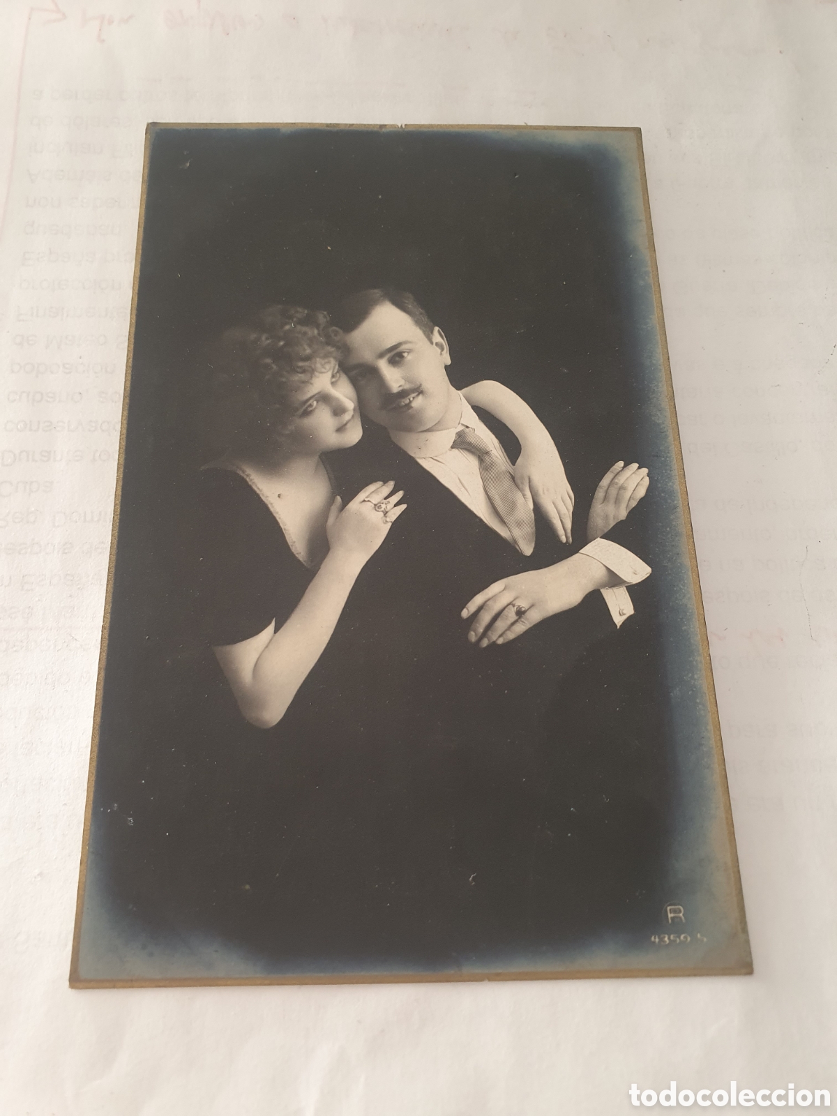 Postales: Antigua postal pareja. (L85) - Foto 1