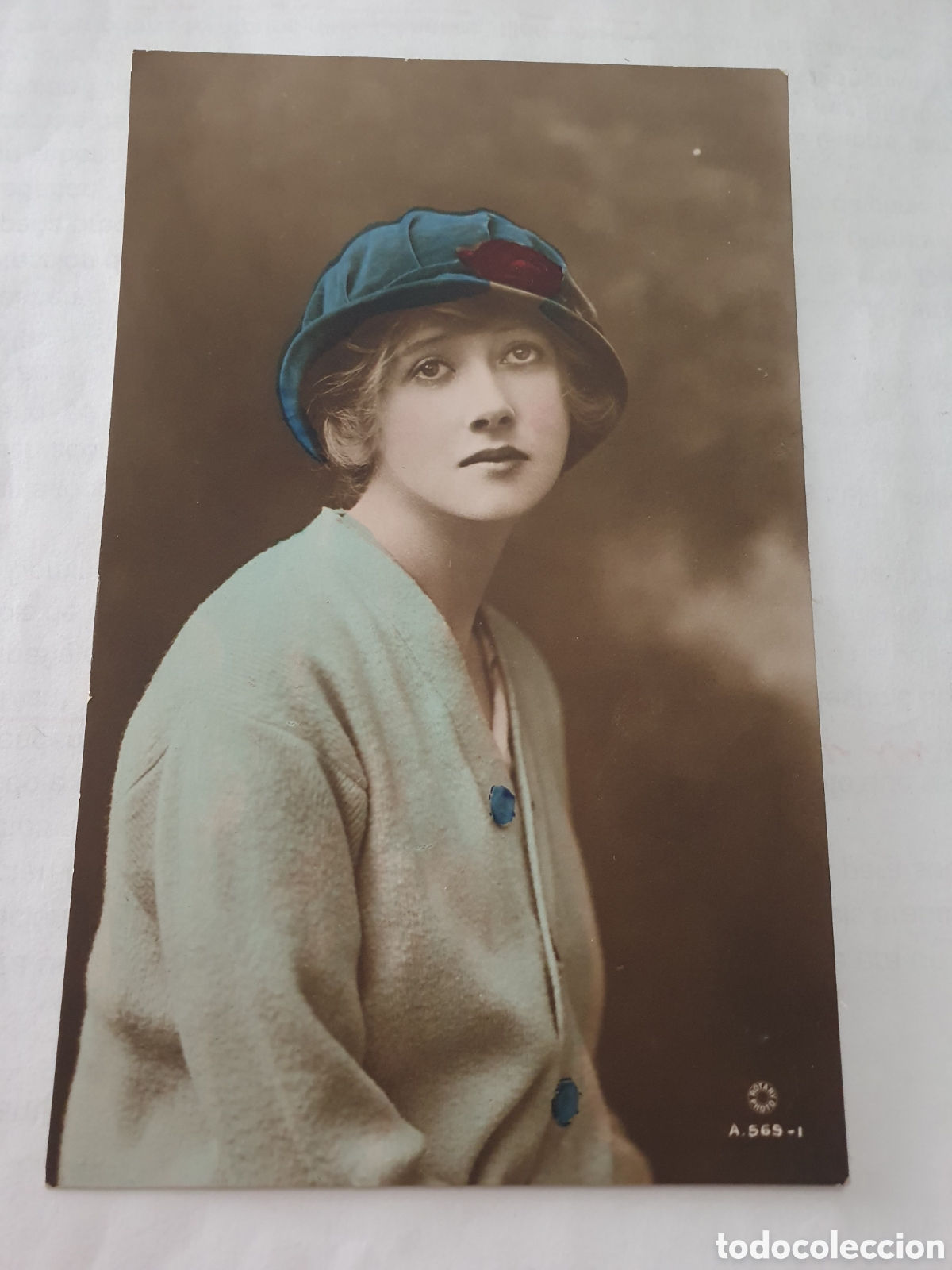 Postais: Antigua postal mujer a&ntilde;os 20. (L85)
