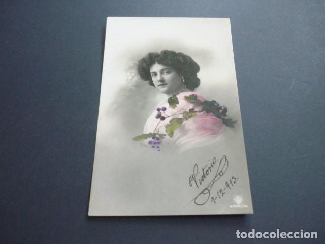 Postales: MUJER ELEGANTE ANTIGUA POSTAL - Foto 1