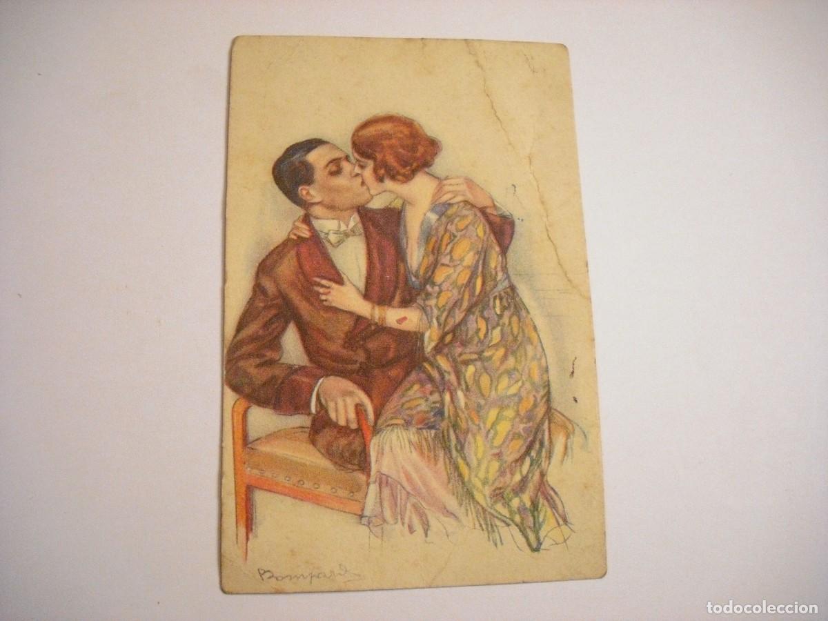 Postales: ANTIGUA POSTAL DE PAREJA. ESCRITA - Foto 1