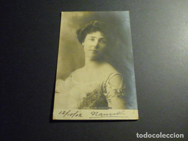 Postales: MISS VERA EDWARDINE POSTAL - Foto 1