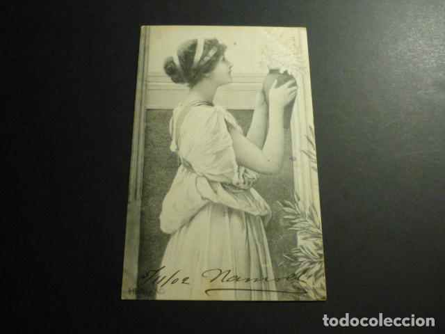 Cartoline: MUJER GRIEGA O ROMANA POSTAL ILUSTRADA