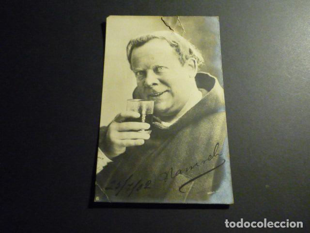 Postales: MONJE CON COPA DE VINO POSTAL - Foto 1