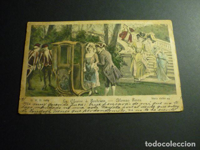 Postales: ESCENA ELEGANTE POSTAL ILUSTRADA - Foto 1