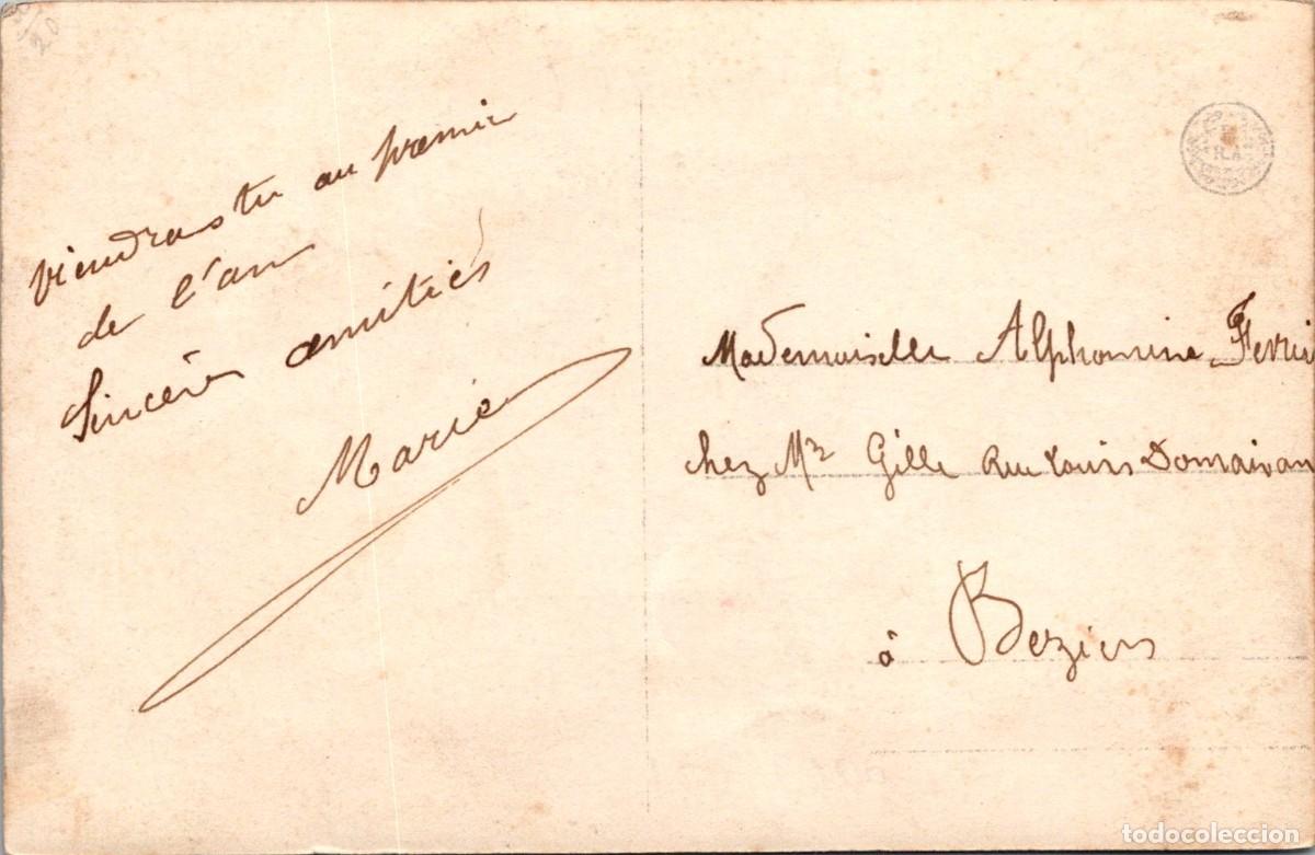 Postales: Muchacha - Peinado - Margaritas - (L L ) 735/5 - Coloreada - 133x86mm - Foto 2