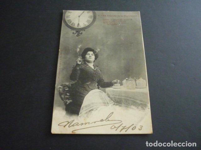 Postais: LAS HORAS DEL DIA DE UNA PARISINA POSTAL