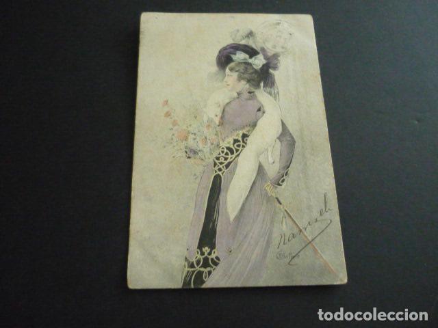 Postales: MUJER ELEGANTE POSTAL - Foto 1