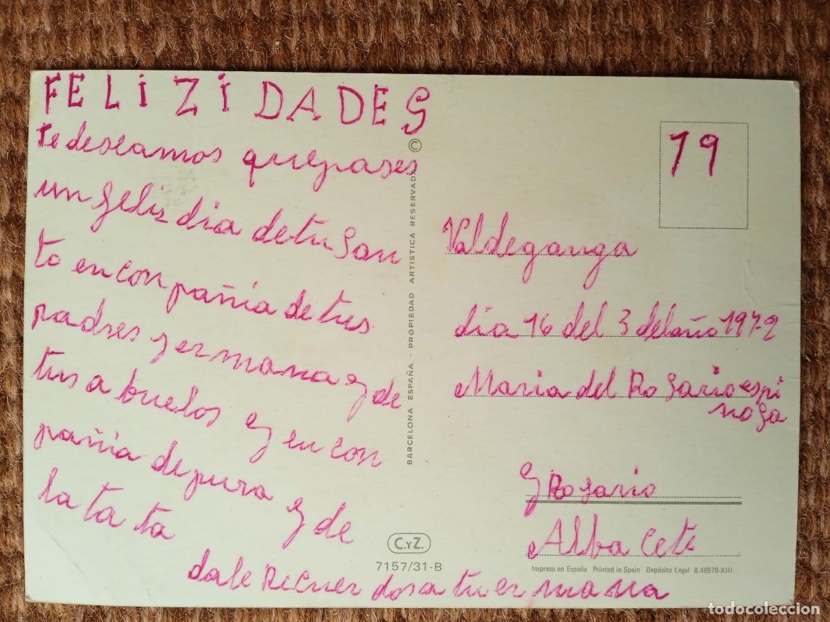 Postales: PAREJA CON LORO - Foto 2
