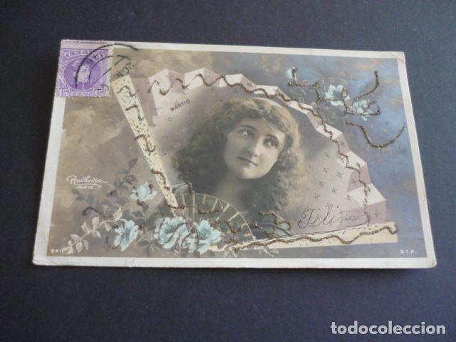 Cartoline: MUJER ELEGANTE POSTAL