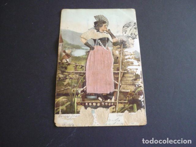 Postales: MUJER ELEGANTE POSTAL - Foto 1