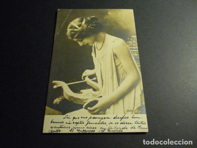 Cartoline: MUJER ELEGANTE POSTAL