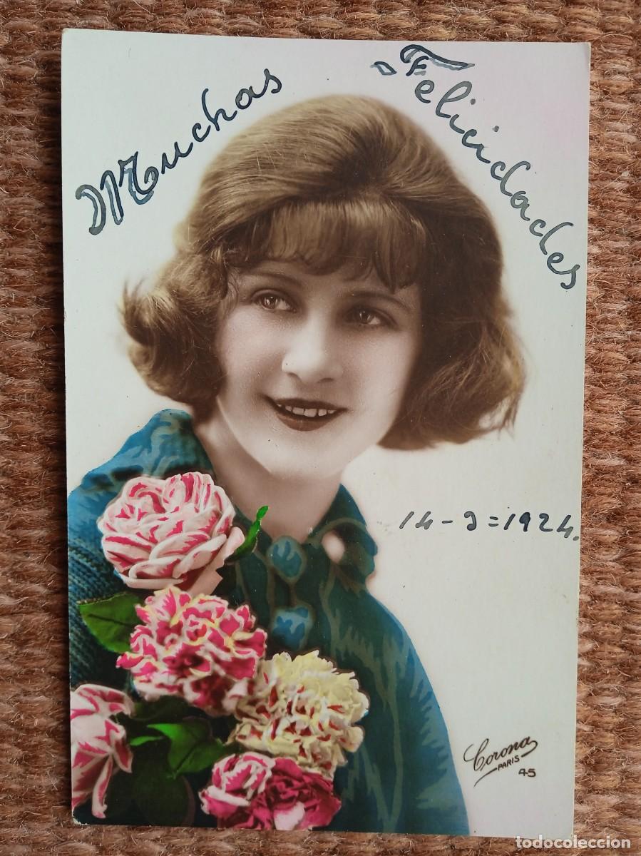Postales: SE&Ntilde;ORITA POSANDO - Foto 1