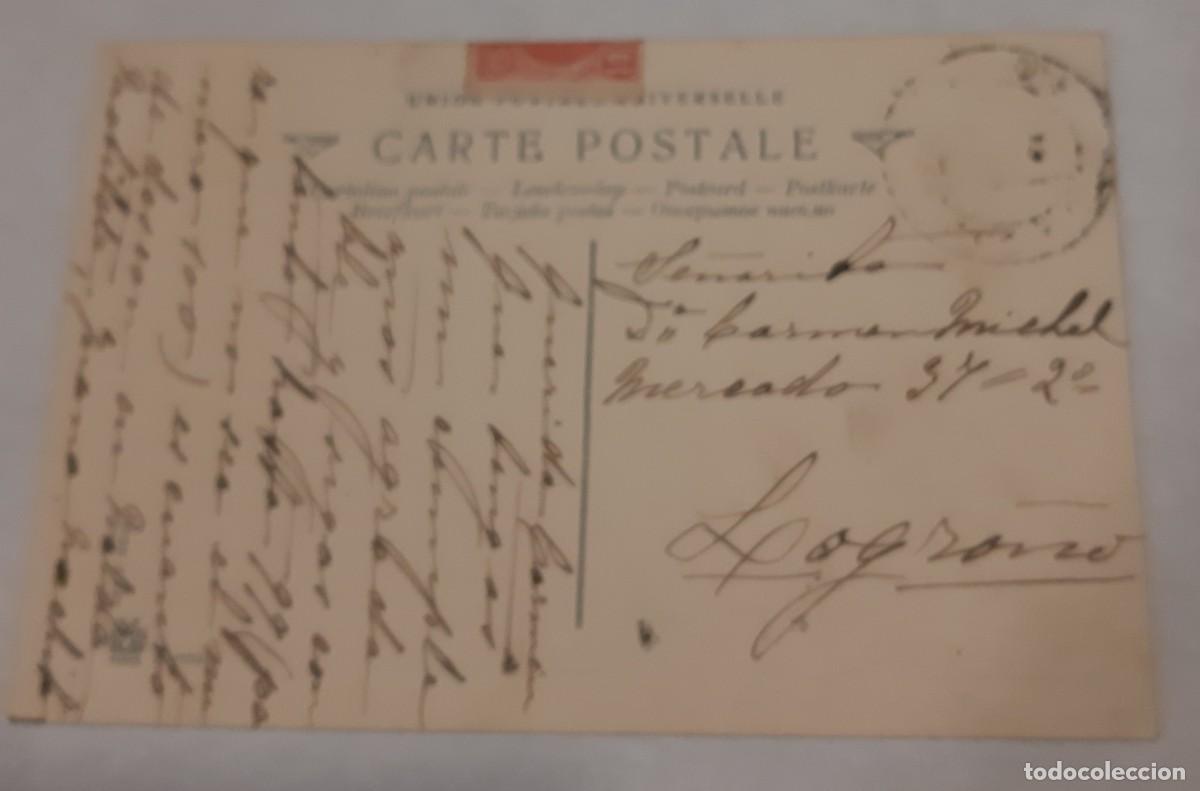 Postales: FOTO POSTAL - DAMA EN EL POZO 1909 - Foto 2