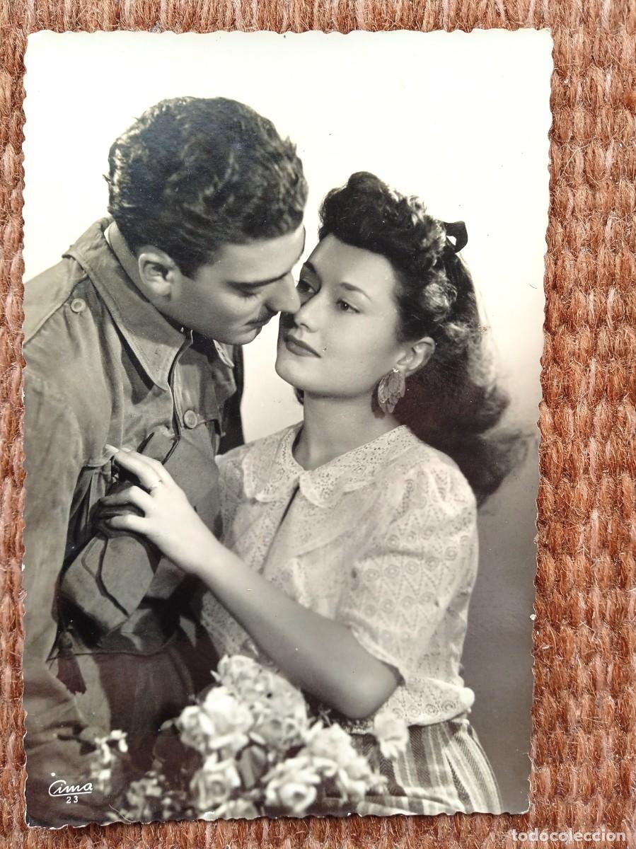 Postkarten: MILITAR Y NOVIA