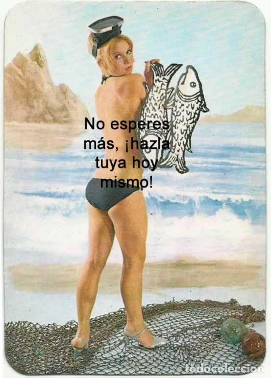 Cartoline: ❤️ Exclusiva Postal Calendario de Mujer Desnuda, Er&oacute;tica, Cabre, B51,1972: Un Cl&aacute;sico de Colecci&oacute;n
