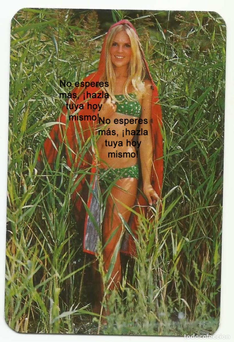 Cartoline: ❤️ Exclusiva Postal Calendario de Mujer Desnuda, Er&oacute;tica, Tiell35, 1972: Un Cl&aacute;sico de Colecci&oacute;n