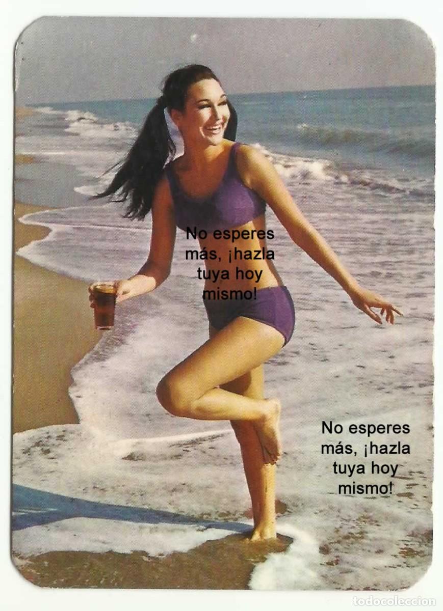 Cartoline: ❤️ Exclusiva Postal Calendario de Mujer Desnuda, Er&oacute;tica, Quic, 1971: Un Cl&aacute;sico de Colecci&oacute;n
