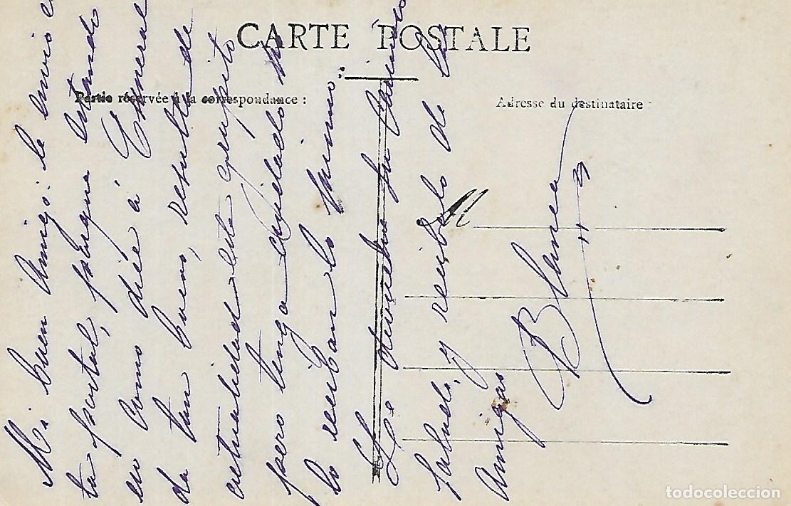 Postales: ANTIGUA POSTAL-CORTEJANDO (Principios 1900) - Foto 2