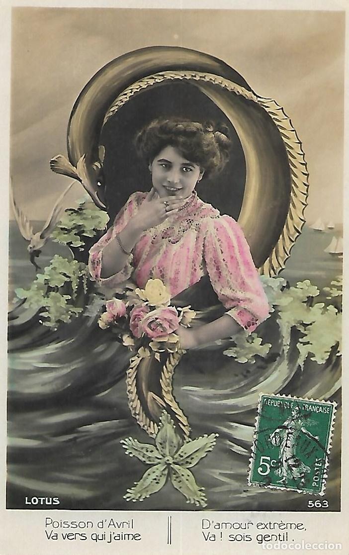 Postkarten: ANTIGUA POSTAL MODERNISTA (Principios 1900)