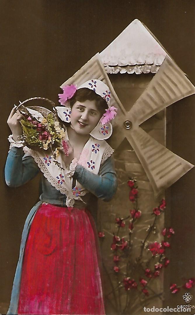 Postales: ANTIGUA POSTAL-MOLINERA (1908) - Foto 1