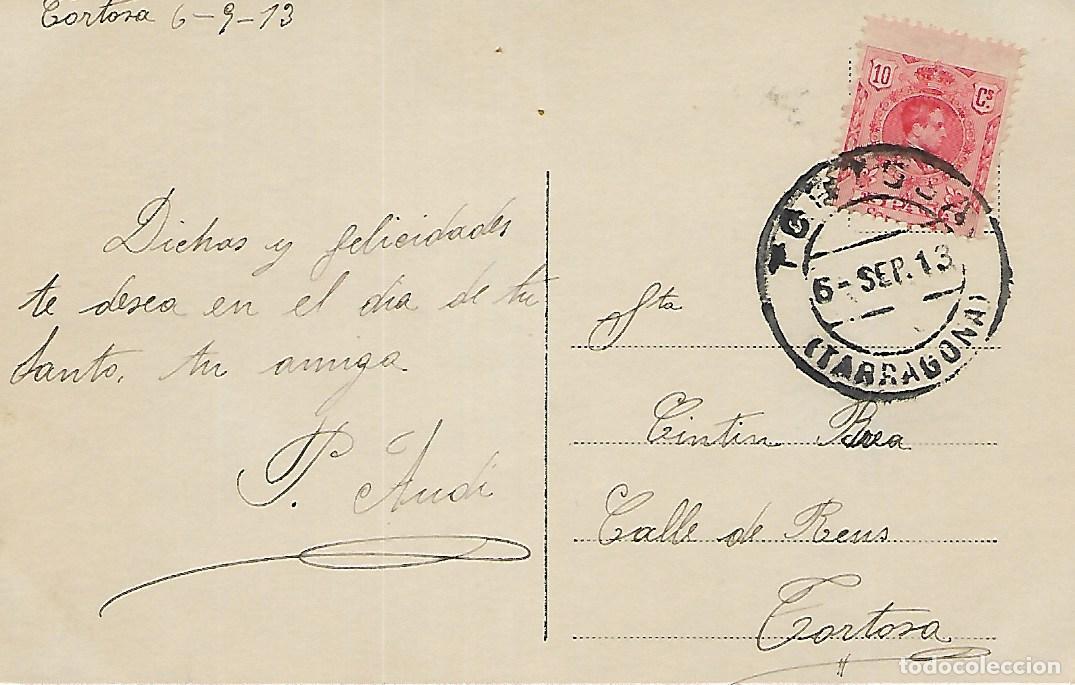 Postales: ANTIGUA POSTAL-MIGNON TOCANDO LA MANDOLINA (1913) - Foto 2