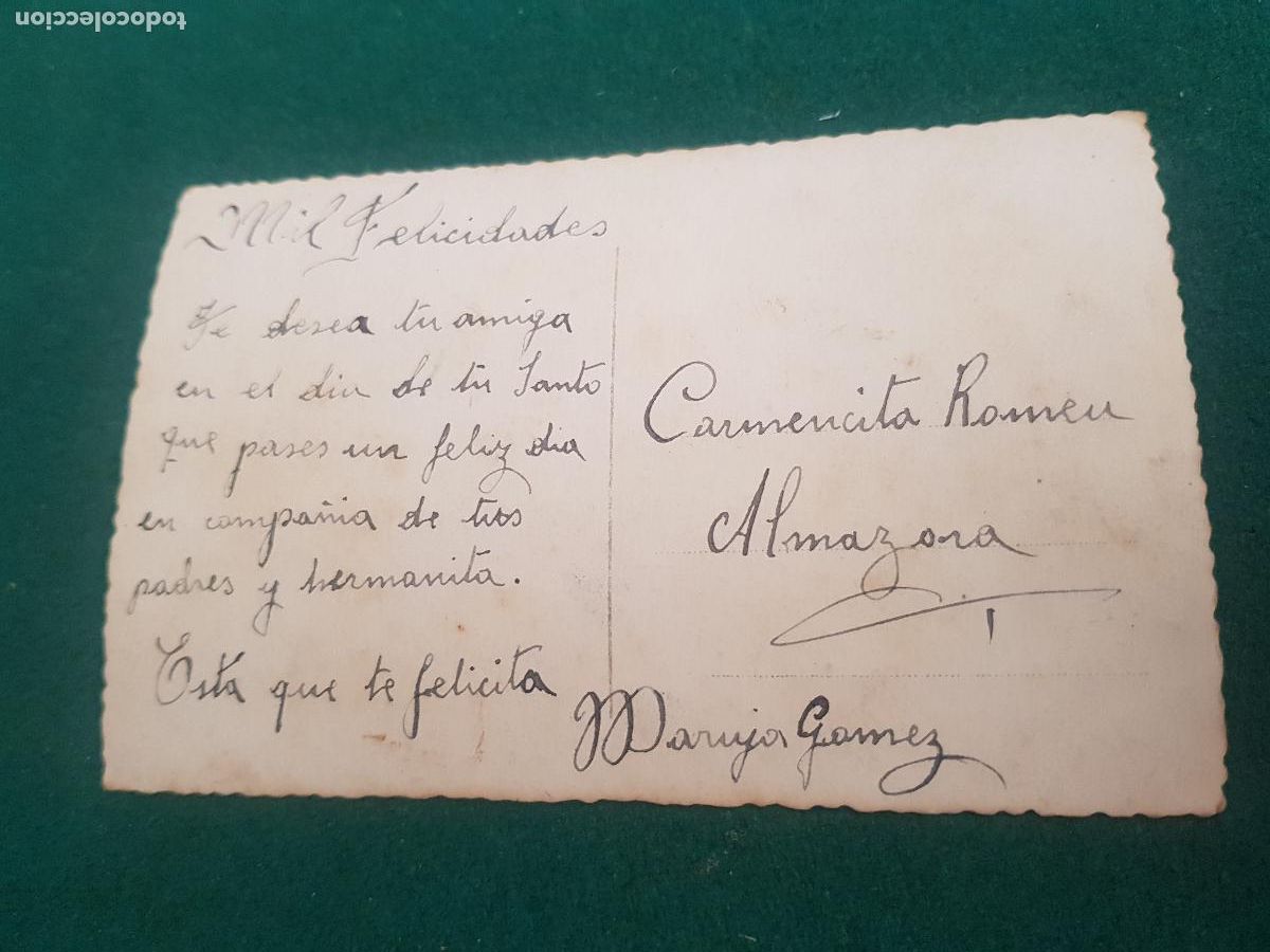 Postales: ERES MI AFAN ROSA -AMA 38 - Foto 2
