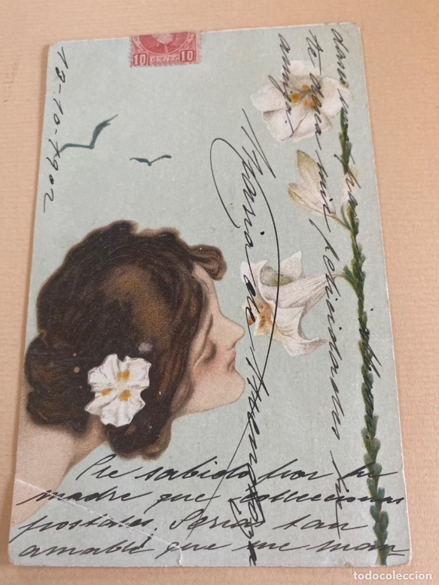 Postales: Dorso entero. Circulada