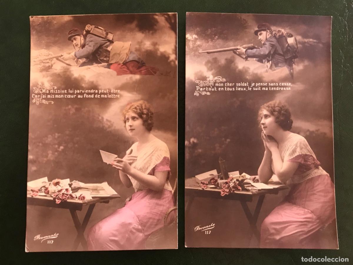 Postkarten: 4 Postales Fantas&iacute;as