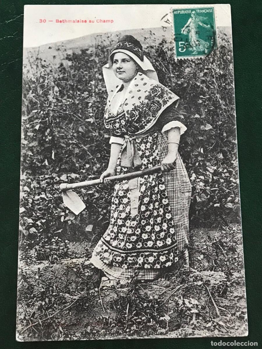 Postais: Postal de Francia Folklore Trajes T&iacute;picos