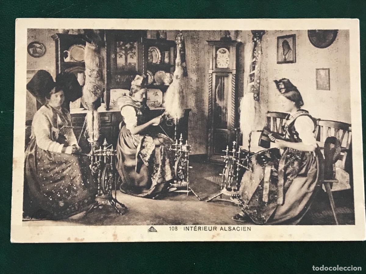 Postais: Postal de Francia Folklore Trajes T&iacute;picos