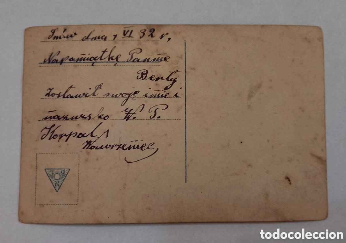 Postales: Antigua postal rom&aacute;ntica 1931 - Foto 2