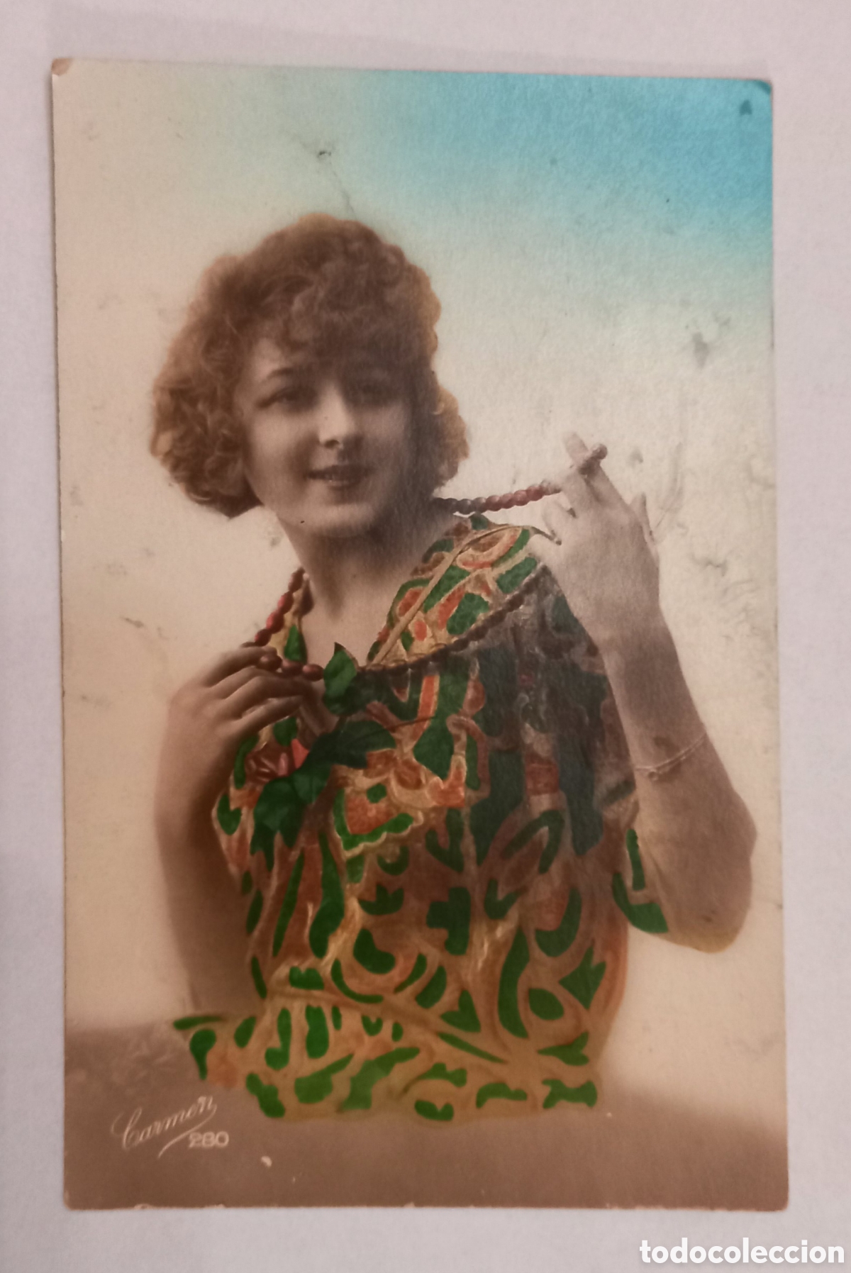Postais: Antigua postal rom&aacute;ntica modernista